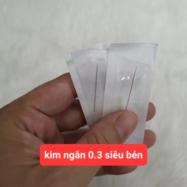 Kim ngắn 0,3 (0.3x35mm) siêu bén - Dùng cho máy xăm thần thánh, pro, chỉ 15.800đ 3 Kim ngắn 0,3 (0.3x35mm) siêu bén - Dùng cho máy xăm thần thánh, pro, chỉ 15.800đ 3