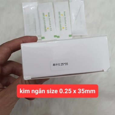 Kim ngắn 1mm - 1 hộp cho máy xăm thần thánh & Pro, bền, không rách, giảm còn 259k