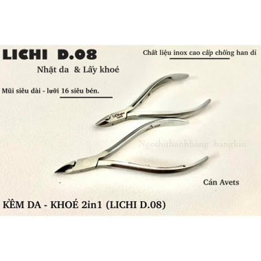 Kìm Nhặt Da Lấy Khoé D08 Mũi 16 - Giảm Giá 220.000đ, Giá Gốc 286.000đ, Loại Bỏ Mụn Nhanh