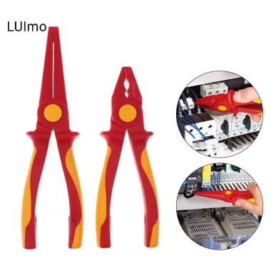 Kìm nhựa cách nhiệt LUImo 1.000V - Tay cầm chống trượt, kìm mũi kim SBS, chịu điện áp cao