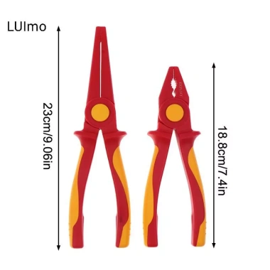 Kìm nhựa cách nhiệt LUImo 1.000V - Tay cầm chống trượt, kìm mũi kim SBS, chịu điện áp cao