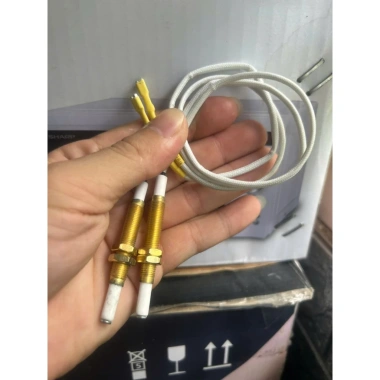 Kim sứ đa năng dây đánh lửa bếp gas âm, ốc vặn định vị tùy chỉnh, phù hợp bếp âm điêu gang, giá 9.900 VND 7