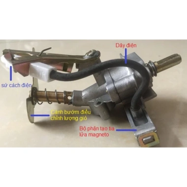 Kim sứ đánh lửa bếp gas mini 2 chiếc - Đôi/đơn, du lịch, nhanh, an toàn, chỉ 9.900đ, tiết kiệm năng lượng