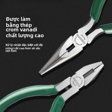 Kìm thủ công Mini 17cm - kìm kim, nose, chéo, dây không răng, giá chỉ 192.517 VND