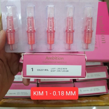 Kim Xăm Chân Mày Môi Ambition Hồng 20 chiếc - Chất lượng cao, giá 181.500₫