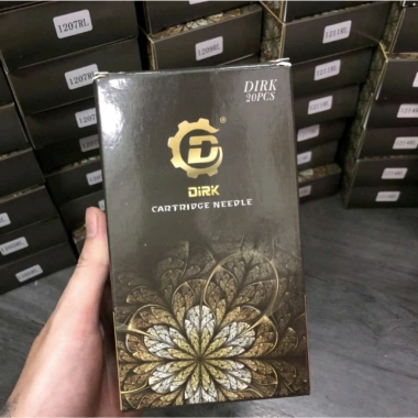 Kim xăm hoa cúc DIRK cho máy pen – Lưỡi sắc bén, phun môi mày chuẩn nét, giá 13.650₫