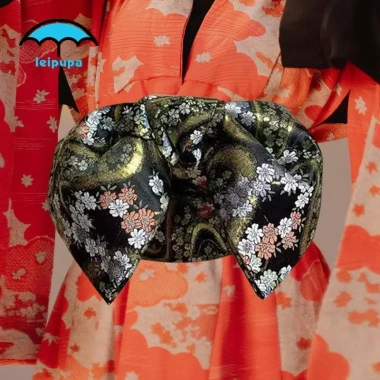 Kimono Obi Nhật Bản rộng - Thắt lưng cosplay Halloween, phụ kiện trang phục