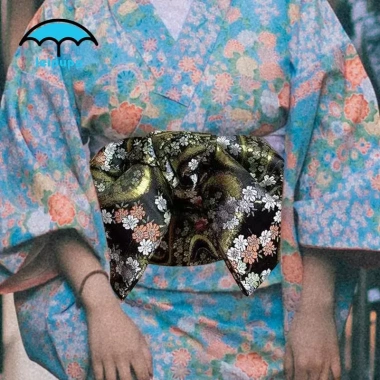 Kimono Obi Nhật Bản rộng - Thắt lưng cosplay Halloween, phụ kiện trang phục