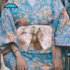 Kimono Obi Nhật Bản rộng - Thắt lưng cosplay Halloween, phụ kiện trang phục 8