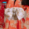 Kimono Obi Nhật Bản rộng - Thắt lưng cosplay Halloween, phụ kiện trang phục 9