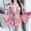 Kimono Sexy kèm Quần Chữ T hoa Anh Đào Gợi Cảm phong cách Nhật Bản, chỉ 96k 2