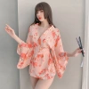 Kimono Sexy kèm Quần Chữ T hoa Anh Đào Gợi Cảm phong cách Nhật Bản, chỉ 96k 8