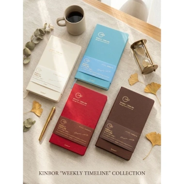 Kinbor Timeline Planner A5 Sách di động PVC Todolist Ghi chú Giá 169.443 VND