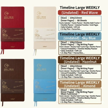 Kinbor Timeline Planner A5 Sách di động PVC Todolist Ghi chú Giá 169.443 VND 8 Kinbor Timeline Planner A5 Sách di động PVC Todolist Ghi chú Giá 169.443 VND 8
