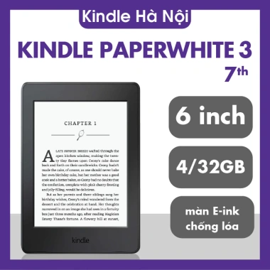 Kindle Paperwhite 3 (7th) - Máy đọc sách, tặng bao da/ốp lưng + kho sách, giảm giá 22% chỉ 1.79 triệu 2 Kindle Paperwhite 3 (7th) - Máy đọc sách, tặng bao da/ốp lưng + kho sách, giảm giá 22% chỉ 1.79 triệu 2