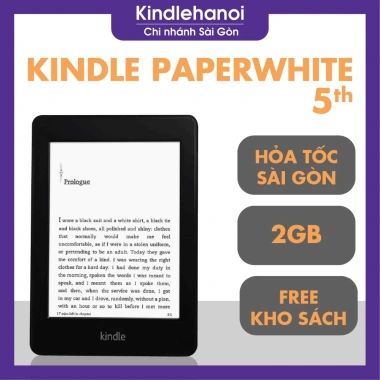 Kindle Paperwhite 6inch 212PPI Đèn nền - Bộ nhớ 2/4GB, Giá ưu đãi 1.599.000 VND