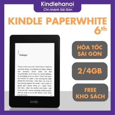 Kindle Paperwhite 6inch 212PPI Đèn nền - Bộ nhớ 2/4GB, Giá ưu đãi 1.599.000 VND 2