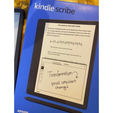 Kindle Scribe 10.2 300ppi - Bút viết, đèn vàng, 16-64GB, sạc Type-C, giảm 22% 5