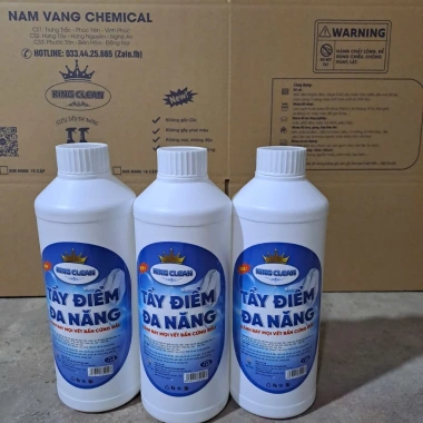 King Clean Tẩy điểm đa năng xóa ố vàng, dầu mỡ, keo dính trên áo chỉ 99.000₫
