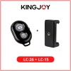 Kingjoy LC-26 & LC-15 Remote Bluetooth - Ngăm Kẹp Điện Thoại Giá Giảm 49k