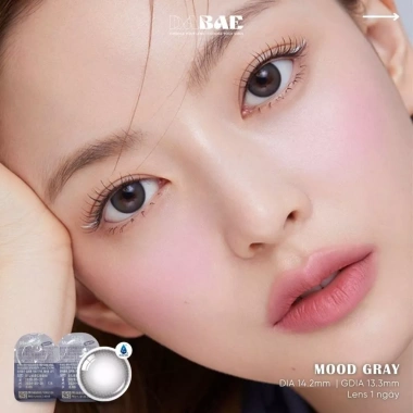 Kính áp tròng 1 ngày DABAE Moodnight Brown Gray DIA 14.2mm độ 0-8, giá chỉ 61.499 VND 6