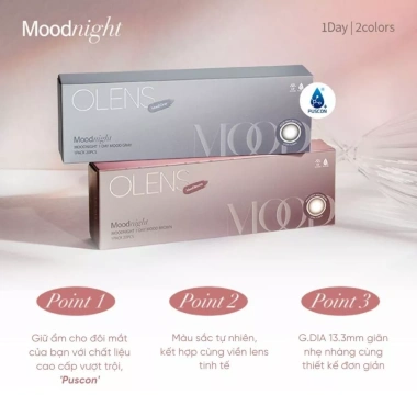 Kính áp tròng 1 ngày DABAE Moodnight Brown Gray DIA 14.2mm độ 0-8, giá chỉ 61.499 VND 8