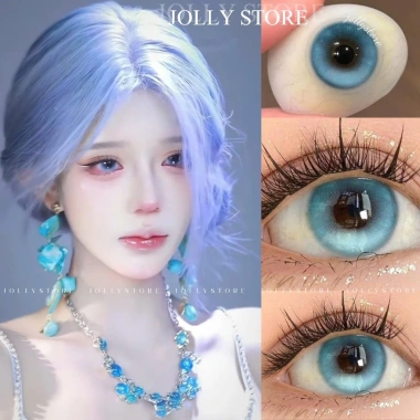 Kính áp tròng 610 Blue Jolly Store không giãn 14.2mm LUNA EYES giảm còn 72.900₫