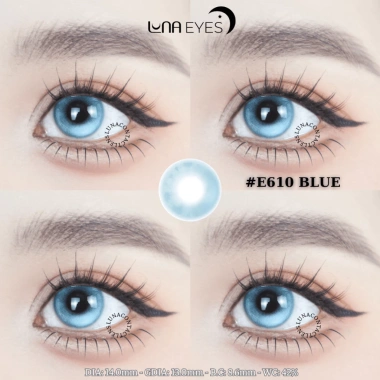 Kính áp tròng 610 Blue Jolly Store không giãn 14.2mm LUNA EYES giảm còn 72.900₫