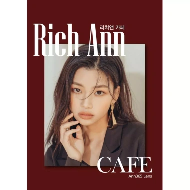 Kính áp tròng ANN LENS 1 ngày Cafe Choco - Cận 0-8, màu nâu cafe, chỉ 47.000 VND