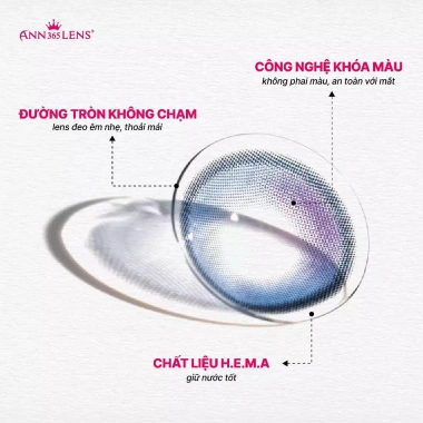 Kính áp tròng ANN LENS 1 ngày Cafe Choco - Cận 0-8, màu nâu cafe, chỉ 47.000 VND 4 Kính áp tròng ANN LENS 1 ngày Cafe Choco - Cận 0-8, màu nâu cafe, chỉ 47.000 VND 4