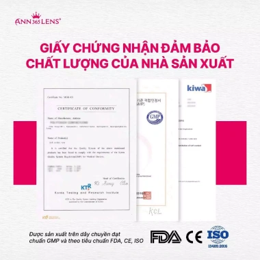 Kính áp tròng ANN LENS 1 ngày Cafe Choco - Cận 0-8, màu nâu cafe, chỉ 47.000 VND 9 Kính áp tròng ANN LENS 1 ngày Cafe Choco - Cận 0-8, màu nâu cafe, chỉ 47.000 VND 9