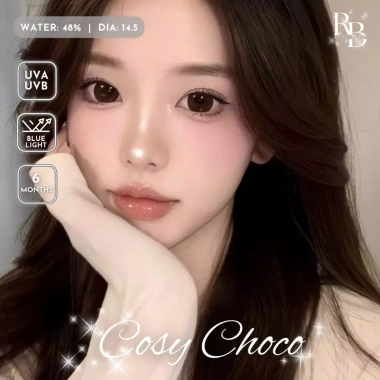 Kính Áp Tròng Cosy Choco Nâu Đen 0-5° Tặng Khay Dụng Cụ BST BEARLEN Giá Ưu Đãi 86.450₫ 3