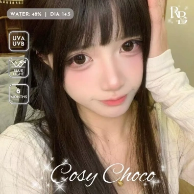 Kính Áp Tròng Cosy Choco Nâu Đen 0-5° Tặng Khay Dụng Cụ BST BEARLEN Giá Ưu Đãi 86.450₫ 4