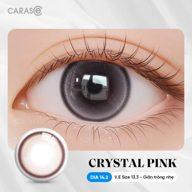 Kính áp tròng khoá ẩm 8H 1 ngày màu hồng pha lê CARASE CRYSTAL PINK giá 29.000₫ 2 Kính áp tròng khoá ẩm 8H 1 ngày màu hồng pha lê CARASE CRYSTAL PINK giá 29.000₫ 2