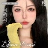 Kính Áp Tròng Màu Nâu Tây Aimee Brown 14.2mm – Có Cận, Tặng Khay Dụng Cụ Bearlens, Giá 86.400 VND 4