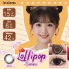 Kính áp tròng MCK1 1 Cặp 15mm Hình Kẹo Mút Mắt To Xám Nâu - Mềm, Giá 78.000đ