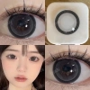 Kính áp tròng MCK1 1 Cặp 15mm Hình Kẹo Mút Mắt To Xám Nâu - Mềm, Giá 78.000đ 3