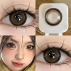 Kính áp tròng MCK1 1 Cặp 15mm Hình Kẹo Mút Mắt To Xám Nâu - Mềm, Giá 78.000đ 5