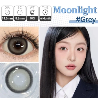 Kính áp tròng MCK1 Mysticeyes Moonlight 0-6 độ 1 cặp Black Grey Brown DIA 14.5mm - 68.000₫