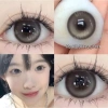 Kính áp tròng MCK1 UYAAI 2 chiếc 14,5mm màu xám - dùng 1 năm, 58.000 VND