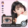 Kính Áp Tròng MCK1 UYAAI Blue Lens 1 Cặp + Nước Ngâm + Hộp Đựng - Mua 1 Tặng 2, Giá 90.000đ 5
