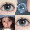 Kính áp tròng mềm MILL CREEK 14,5mm 1 cặp - Màu xanh trong suốt, dùng 6-12 tháng, chỉ 89.000đ 3