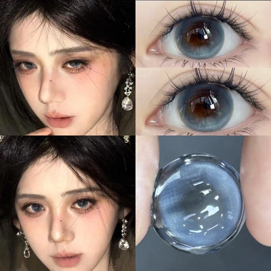 Kính áp tròng mềm MILL CREEK 14,5mm 1 cặp - Màu xanh trong suốt, dùng 6-12 tháng, chỉ 89.000đ 4 Kính áp tròng mềm MILL CREEK 14,5mm 1 cặp - Màu xanh trong suốt, dùng 6-12 tháng, chỉ 89.000đ 4