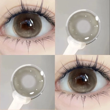 Kính áp tròng mềm MILL CREEK 14,5mm 1 cặp - Màu xanh trong suốt, dùng 6-12 tháng, chỉ 89.000đ