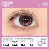 Kính áp tròng MM MyMoment 6 tháng M-Moment Collection nâu đen xám DIA 14.2‑14.5mm giá ưu đãi 190.000đ 6