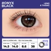 Kính áp tròng MM MyMoment 6 tháng M-Moment Collection nâu đen xám DIA 14.2‑14.5mm giá ưu đãi 190.000đ 9