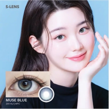 Kính áp tròng Seoullens SLENS 1 ngày MUSE MPC xanh, nâu, lá, hồng - Giá 40.000₫