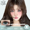 Kính áp tròng Starlens 1 cặp 6 tháng màu xanh lá/xám DIA 14.2-14.5 – Đeo thoải mái, trang điểm, giá 198k 2