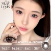 Kính áp tròng Starlens 1 cặp 6 tháng màu xanh lá/xám DIA 14.2-14.5 – Đeo thoải mái, trang điểm, giá 198k 3