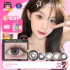 Kính áp tròng UYAAI Đen Xám 14,5mm mắt to – Trà Thái, ống kính xám, chỉ 68.000₫